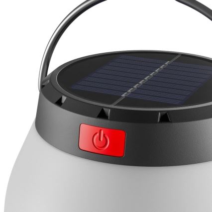 Przenośna, ściemnialna lampa solarna ładowalna LED LUMINA ORB LED/5V 800 mAh