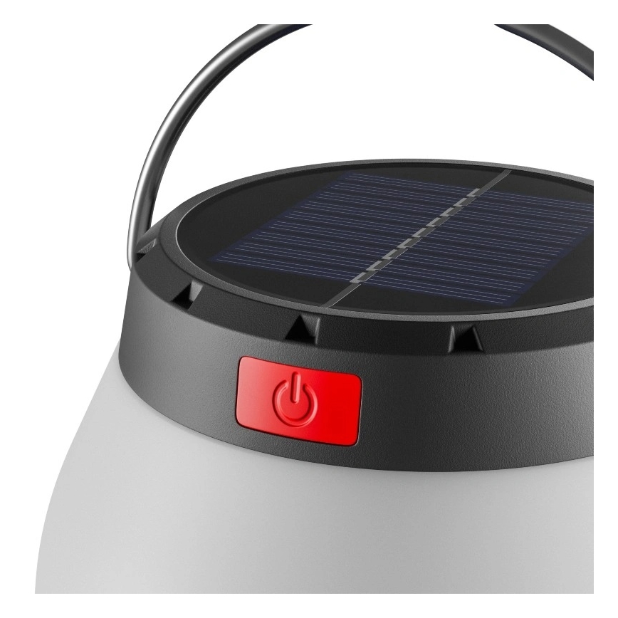 Przenośna, ściemnialna lampa solarna ładowalna LED LUMINA ORB LED/5V 800 mAh