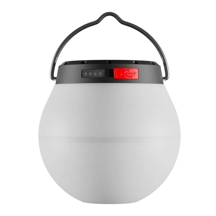 Przenośna, ściemnialna lampa solarna ładowalna LED LUMINA ORB LED/5V 800 mAh
