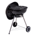 Przenośny grill węglowy czarny