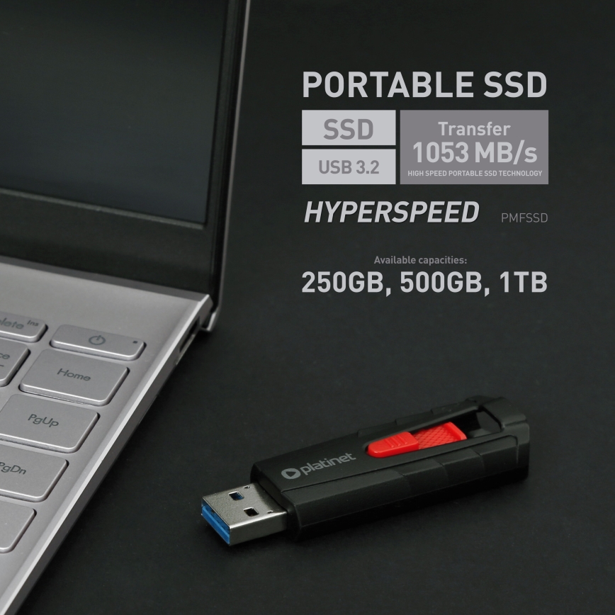Przenośny SSD drive 500 GB USB 3.2 Gen2