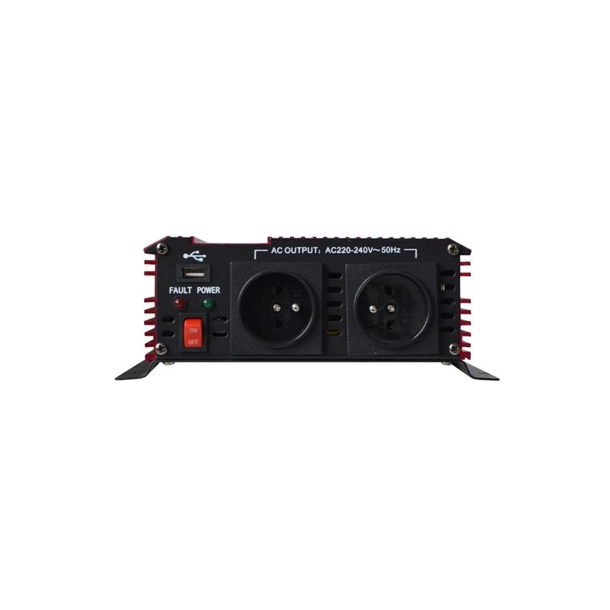 Przetwornica napięcia 1000W/12/230V + USB