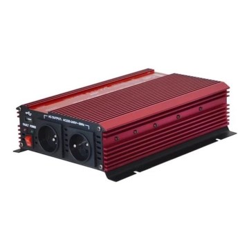 Przetwornica napięcia 1600W/12/230V + USB