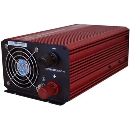 Przetwornica napięcia CARSPA 1000W/12/230V + USB