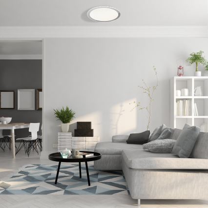 Ściemnialna lampa sufitowa LAYLA LED/26W/230V + pilot zdalnego sterowania