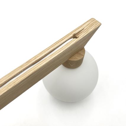 Przysufitowy żyrandol ANTONIO 3xG9/5W/230V dąb/biały