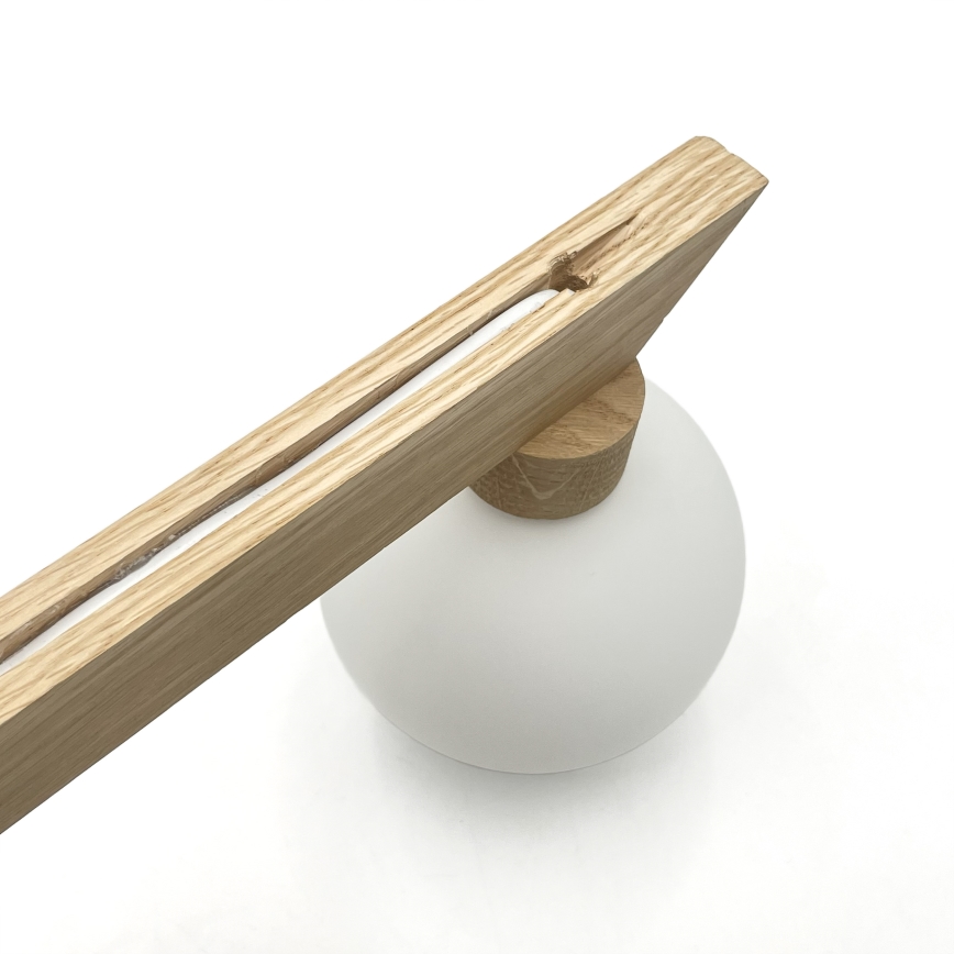 Przysufitowy żyrandol ANTONIO 3xG9/5W/230V dąb/biały