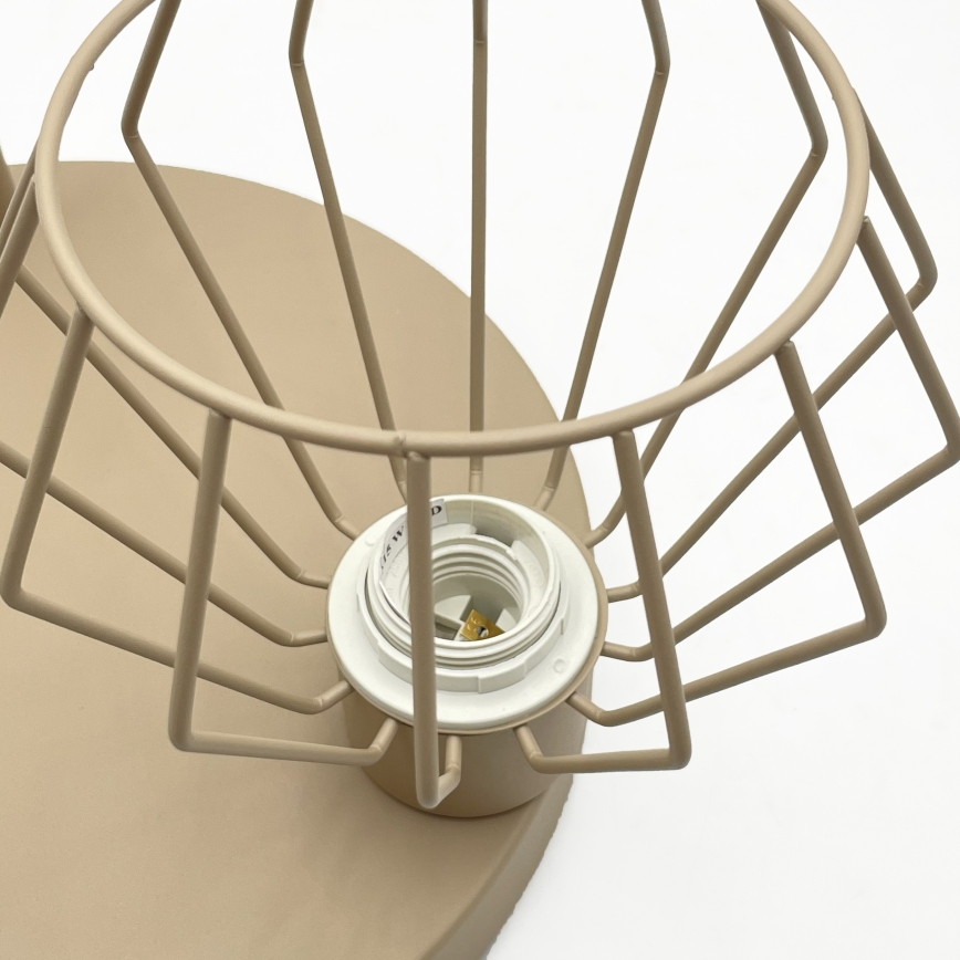 Przysufitowy żyrandol AUDREY 3xE27/15W/230V beżowy