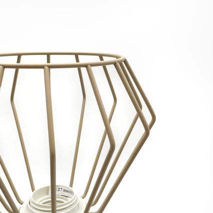 Przysufitowy żyrandol AUDREY 3xE27/15W/230V beżowy