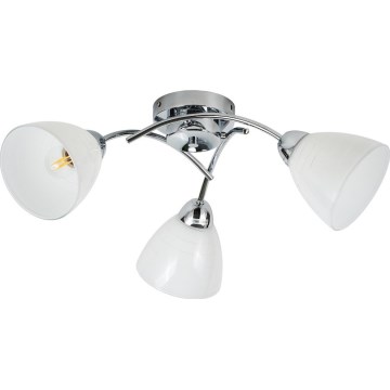 Przysufitowy żyrandol CLARA 3xE27/15W/230V chrom błyszczący