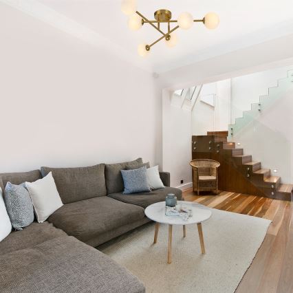 Przysufitowy żyrandol DORADO 6xG9/28W/230V złoty