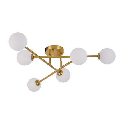 Przysufitowy żyrandol DORADO 6xG9/28W/230V złoty
