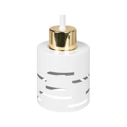Przysufitowy żyrandol ELEN 3xE27/35W/230V biały/złoty
