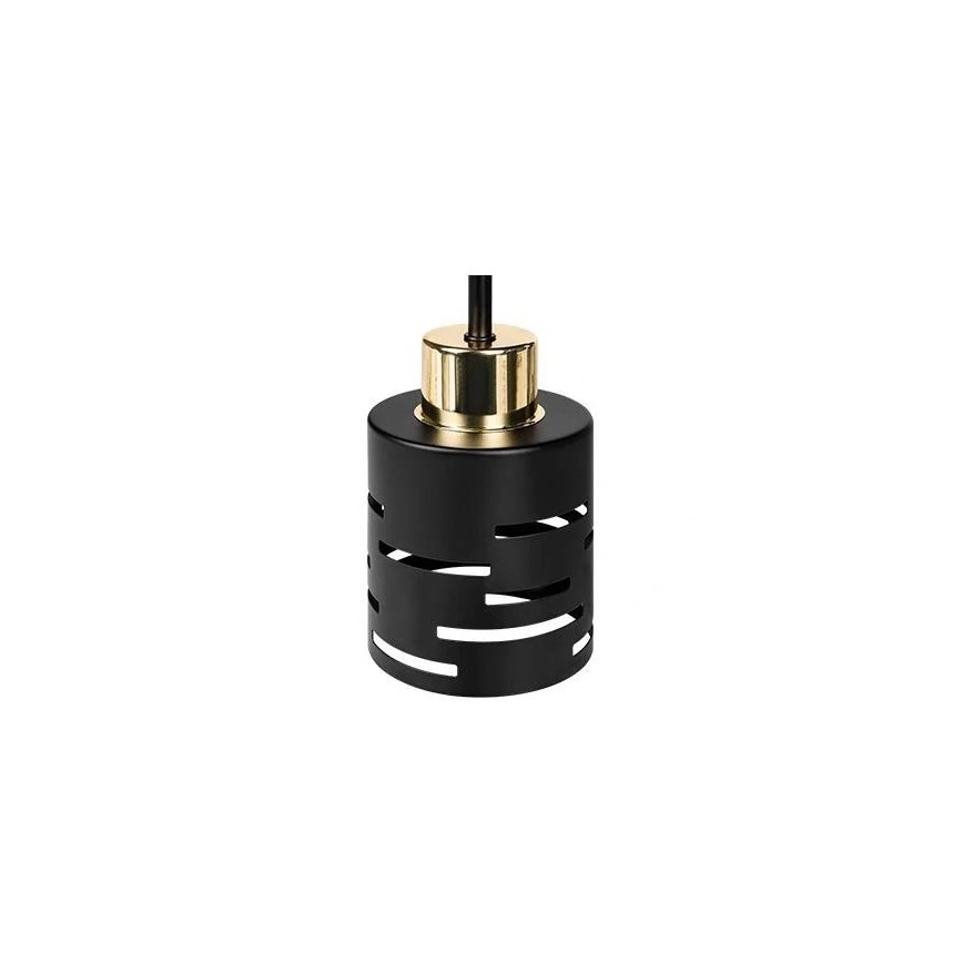 Przysufitowy żyrandol ELEN 3xE27/35W/230V czarny/złoty