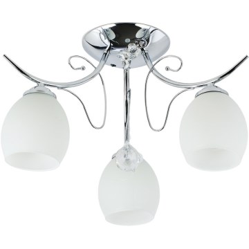 Przysufitowy żyrandol ELLA 3xE27/15W/230V błyszczący chrom