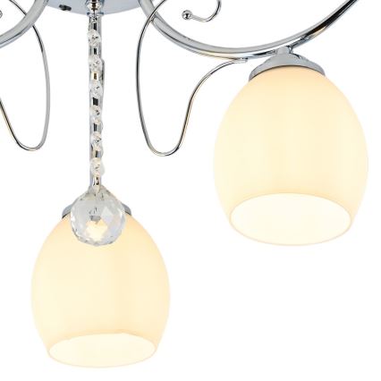Przysufitowy żyrandol ELLA 3xE27/15W/230V błyszczący chrom
