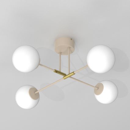 Przysufitowy żyrandol GLAME 4xE27/15W/230V