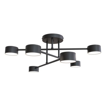 Przysufitowy żyrandol HALO 6xGX53/10W/230V czarny