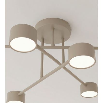 Przysufitowy żyrandol HALO 6xGX53/12W/230V beżowy