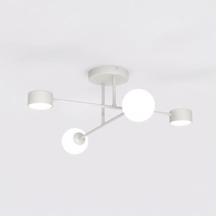 Przysufitowy żyrandol HOLON 2xG9/8W/230V + 2xGX53/12W szary