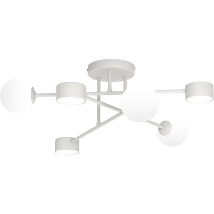 Przysufitowy żyrandol HOLON 3xG9/8W/230V + 3xGX53/12W szary