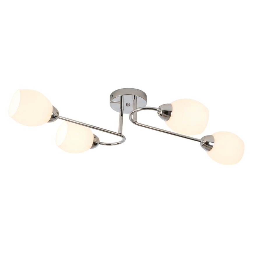 Przysufitowy żyrandol KING 4xE27/15W/230V, błyszczący chrom