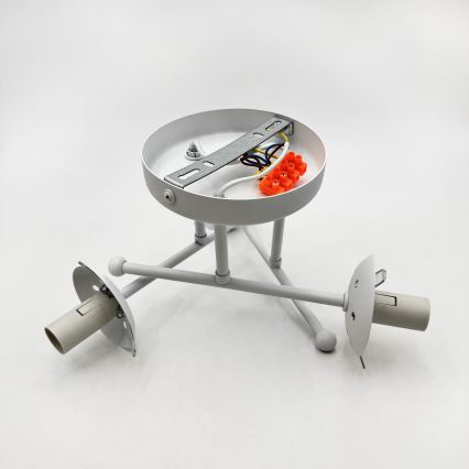 Przysufitowy żyrandol MALENA 3xE14/5W/230V biały/przezroczysty