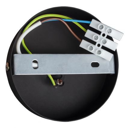 Przysufitowy żyrandol QUEEN 3xE27/15W/230V czarny