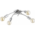 Przysufitowy żyrandol TORIZO 4xE27/15W/230V chrom błyszczący