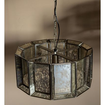 PTMD - Żyrandol na łańcuchu ANTIQUE 1xE27/40W/230V Ø 46 cm