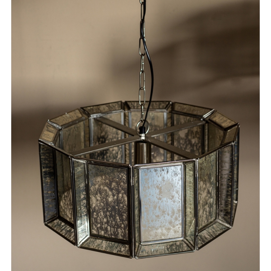 PTMD - Żyrandol na łańcuchu ANTIQUE 1xE27/40W/230V Ø 46 cm