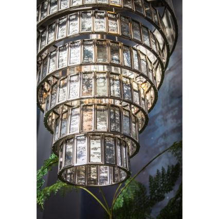 PTMD - Żyrandol na łańcuchu CEYLIN 1xE27/40W/230V Ø 40 cm