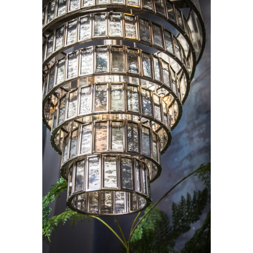 PTMD - Żyrandol na łańcuchu CEYLIN 1xE27/40W/230V Ø 40 cm