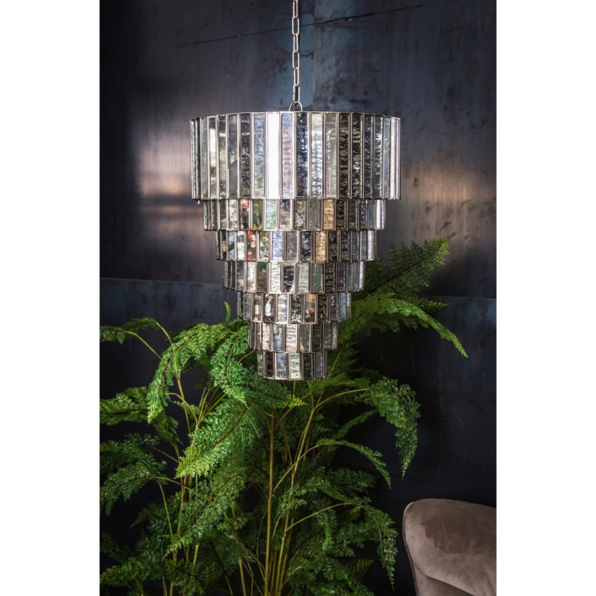 PTMD - Żyrandol na łańcuchu CEYLIN 1xE27/40W/230V Ø 40 cm