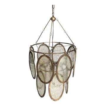 PTMD - Żyrandol na łańcuchu DAIREN 1xE27/40W/230V śr. 51 cm