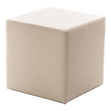 Pufa CUBI 40x40 cm kremowa