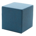 Pufa CUBI 40x40 cm niebieska