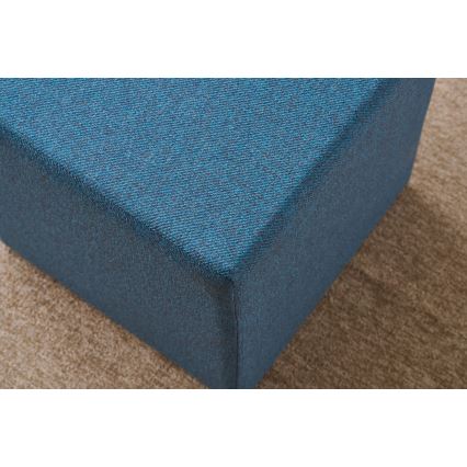 Pufa CUBI 40x40 cm niebieska