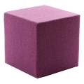 Pufa CUBI 40x40 cm różowa