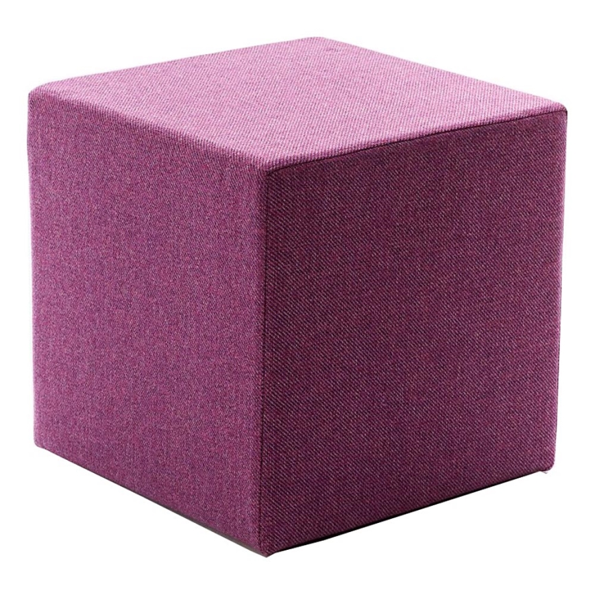 Pufa CUBI 40x40 cm różowa