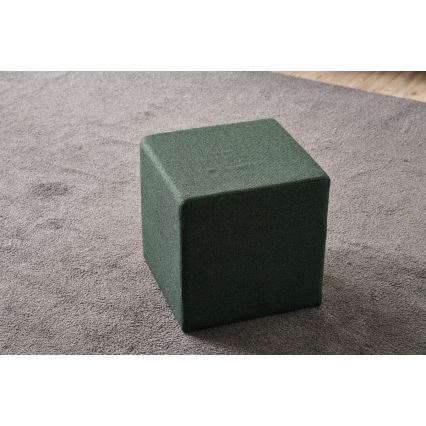 Pufa CUBI 40x40 cm zielona