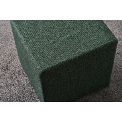 Pufa CUBI 40x40 cm zielona
