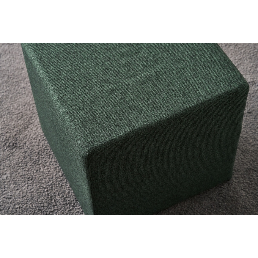Pufa CUBI 40x40 cm zielona