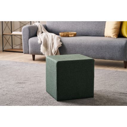 Pufa CUBI 40x40 cm zielona
