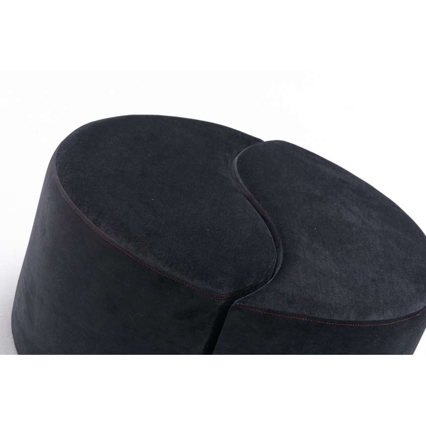 Pufa JING, śr. 80 cm, antracyt