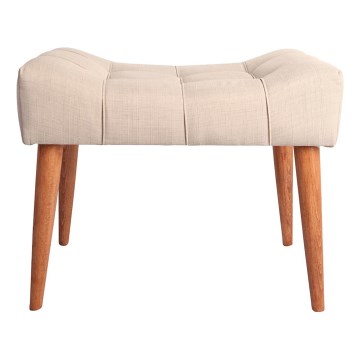 Pufa LUMI 40x58 cm kremowa