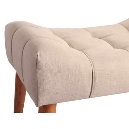 Pufa LUMI 40x58 cm kremowa