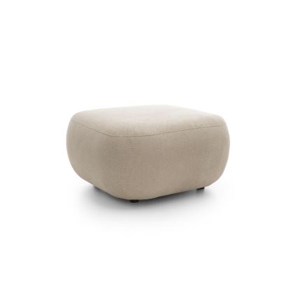 Pufa OLBIA 75x75 cm beżowa