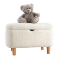 Pufa PIXI 37x61 cm biała