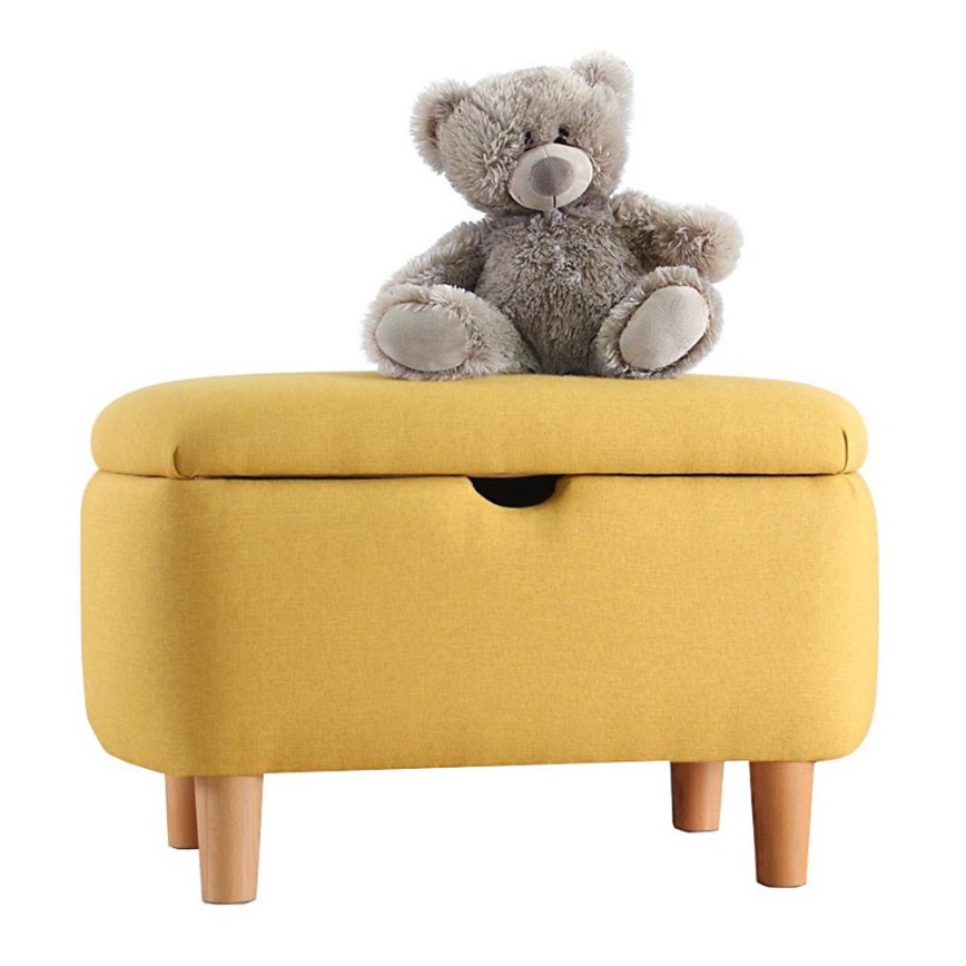 Pufa PIXI 37x61 cm żółta